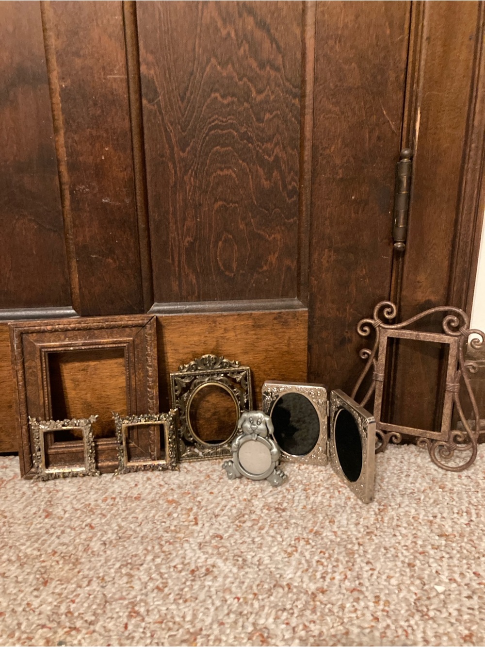 Antique-Style Ornate Small “Memento” & Various Picture Frames